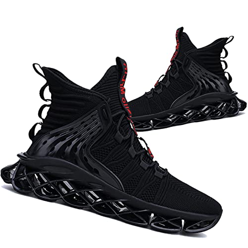 Image of Hello MrLin Men's Running Shoes Non Slip Athletic Tennis Walking Blade Type Sneakers Hip Hop
