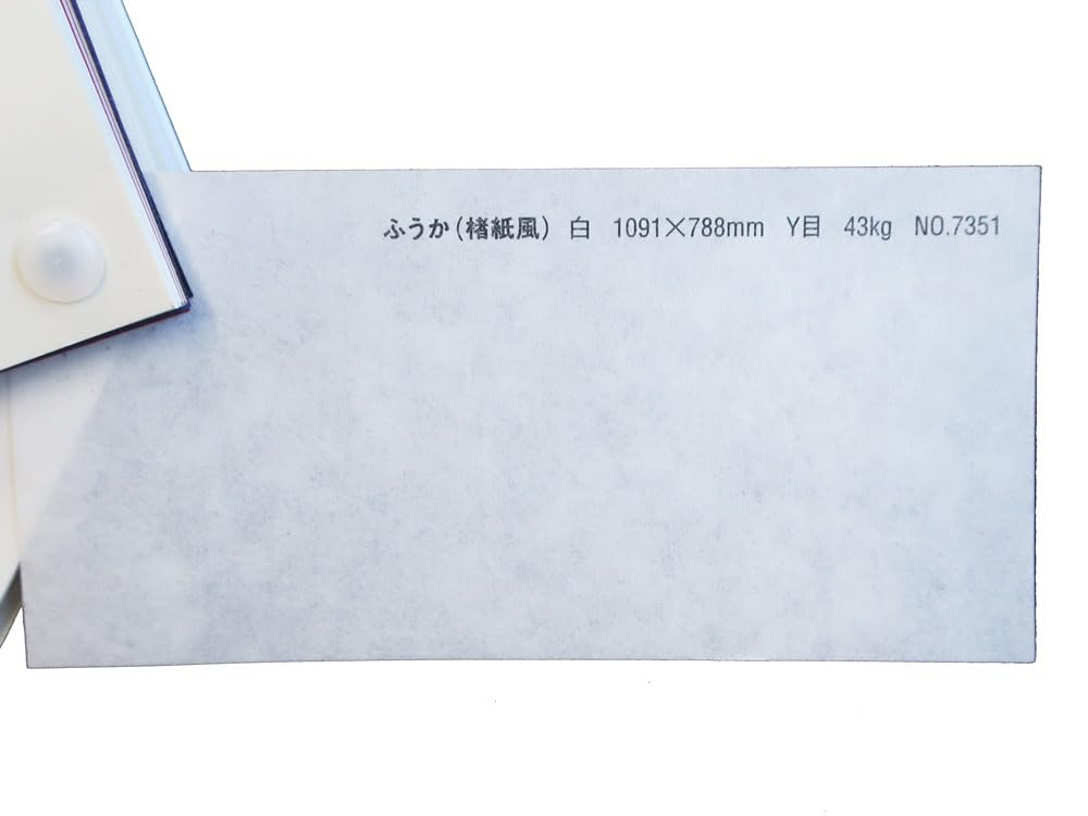 Amazon.co.jp: 瑞穂 和紙 ふうか(楮紙風) 白 1091x788mm 43kg no7351