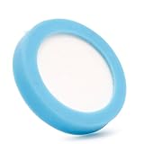 ㊣Color: azul + blanco suoryisrty 2 CM Acero Inoxidable Acuario Fish CO2 Difusor Atomizador Reemplazo Refinamiento