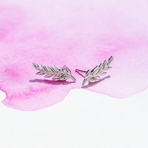 Boma Jewelry Sterling Silver Branch Ear Crawler Earrings4