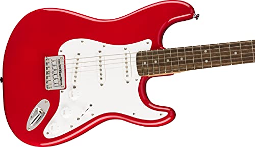 Fender Squier Bullet Stratocaster Ht - Dakota Red Bundle With Frontman 10G Amplifier, Gig Bag, Instrument Cable, Tuner, Strap, Picks, And Austin Bazaar Instructional Dvd #TOP4