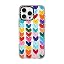 Clear Polka Daub Hearts