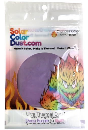 Ultra Thermal Dust® 86ºF - Deep Purple to Blush - Color Change Effect