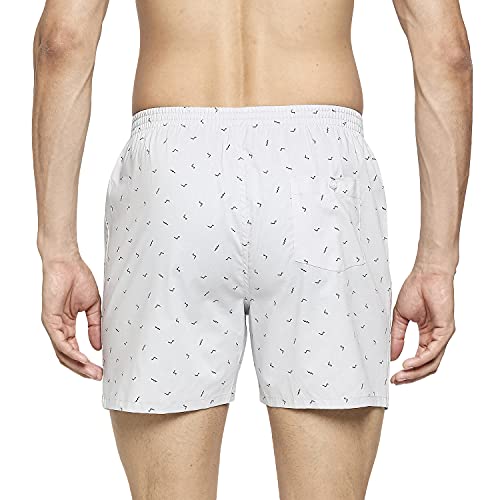 Image of Longies Men's Cotton Printed Regular Boxer Shorts