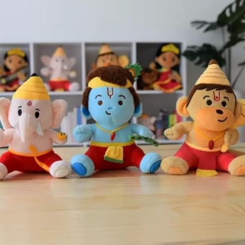 Image of DearJoy Baby Hanuman Soft Toy - 26cm