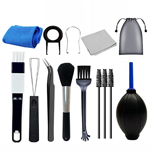 GROVBLE Lot de 14 kits de nettoyage pour clavier, kit de nettoyage pour ordinateur portable, kit de nettoyage pour appareil photo, kit de nettoyage pour ordinateur, kit de nettoyage pour clavier Cover