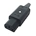 SCHURTER - 4782.0000 - CONNECTOR, IEC POWER ENTRY, SOCKET, 10A