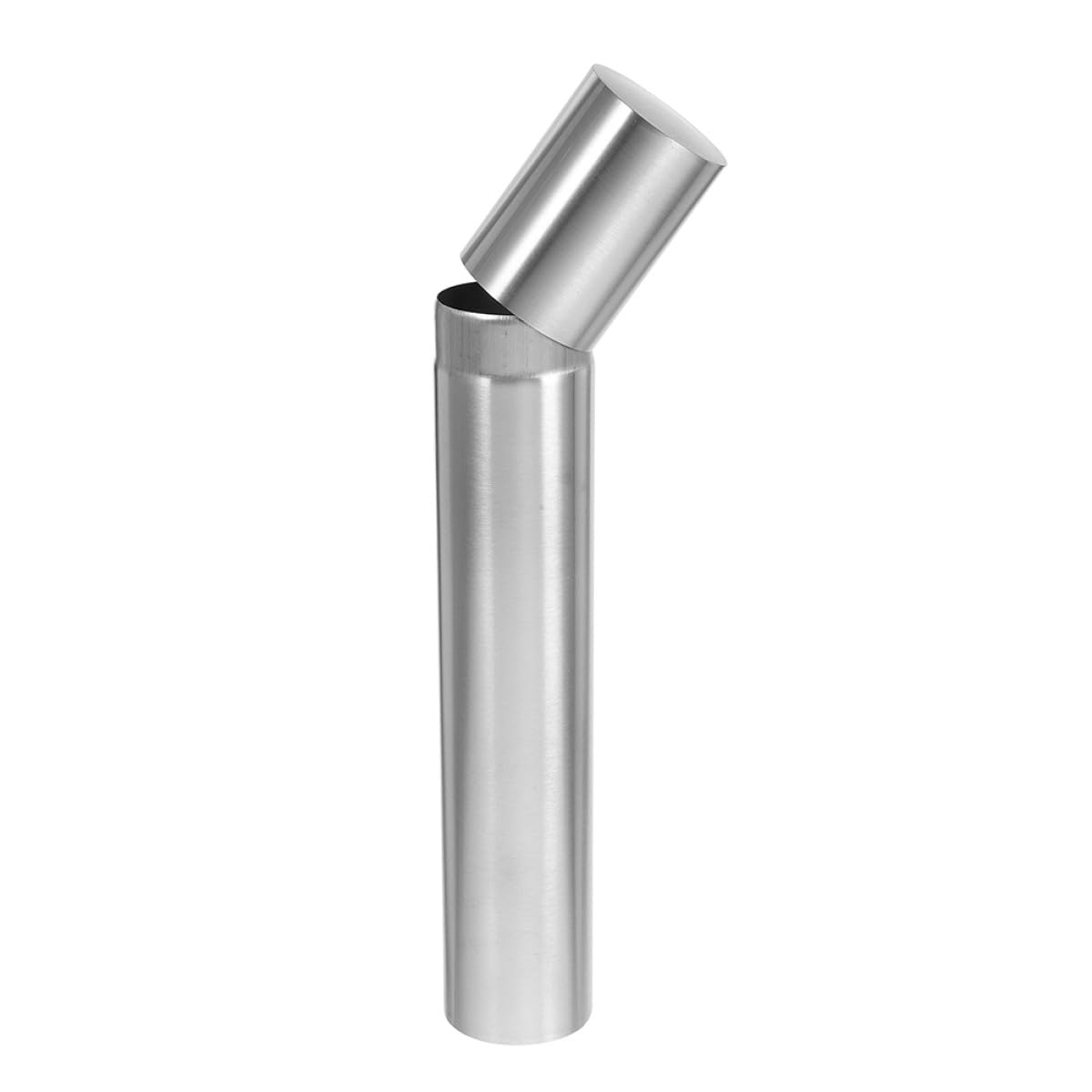 Generico Tubo Porta Pergamena Laurea 35 CM Contenitore in Acciaio Inox per Ordinamento Documenti e Custodia Domestica