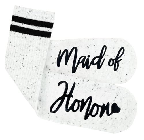 Image of Funky Junque Bride Crew Socks, Bachelorette Wedding Party Gift