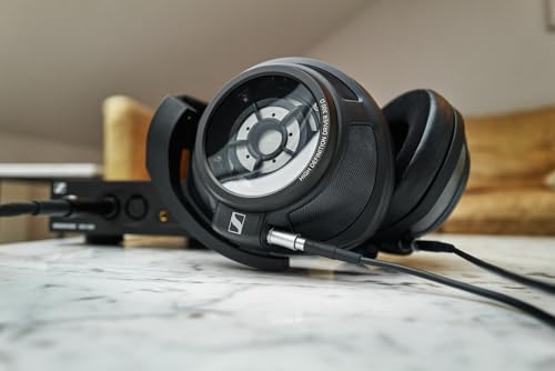 Image of SENNHEISER HD 820 Over-the-Ear Audiophile Reference Headphones - Ring Radiator Drivers with Glass Reflector Technology, Sound Isolating Closed Earcups, Includes Balanced Cable, 2-Year Warranty (Black)