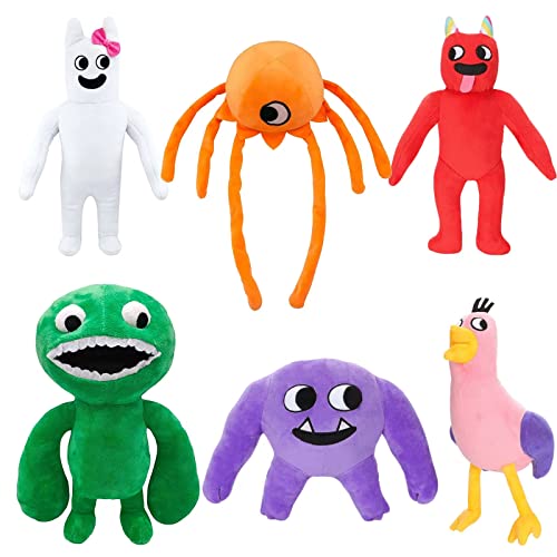 Salacici Garten Of Banban Plush, Jumbo Josh Plush, Opila Bird Plushies, Monster Horror Stuffed Figure Doll, Suitable For Gifts To Fans And Friends(6Pcs) #TOP1