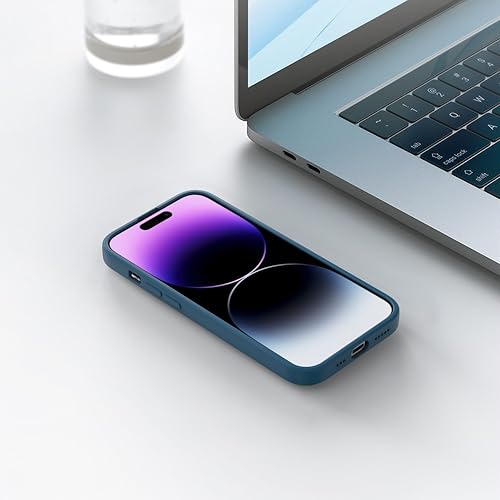 Image of for iPhone 14 Pro Max Case Dark Blue, Scratch Resistant with Soft Touch, Slim Thin Phone Cover for iPhone 14 Pro Max 6.7 inch