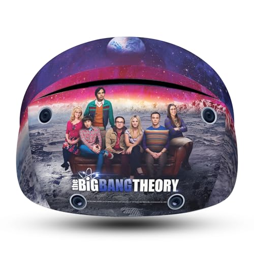 Head Case Designs Licenza Ufficiale The Big Bang Theory Stagione 11 Arte Chiave Grafica Vinile Sticker Pelle Adesivo Compatibile con Sony PS5 Playstation PS VR2