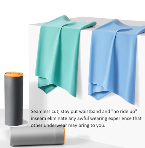 Men's Traceless Trunks Ice Silk D Pouch Undewear Sexy See-Through Transparent Brief Boxers3