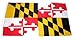 Produktbild Flagge Fahne USA - Maryland 90 x 150 cm FLAGGENMAE®