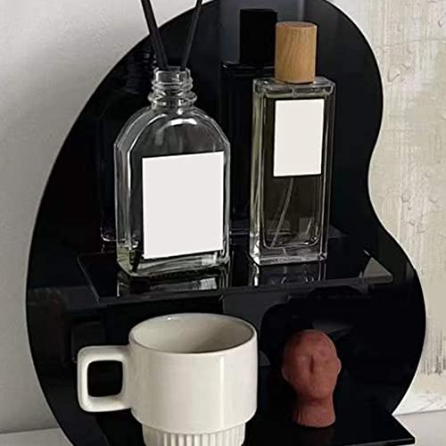 Support de rangement pour maquillage et cosmétiques multi-compartiments transparent - 5