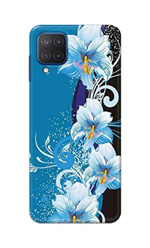 Image of PRINTFIDAA Beautiful Floral Design Printed Designer Hard Case for Samsung Galaxy A12 Back Cover -(e) RPM1006
