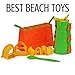 Liberty Imports Beach Builder Create a Sand Castle Pro Building Split Mold Sand Castle Construction, Plastic Beach Toy for Kids (18 Pcs)