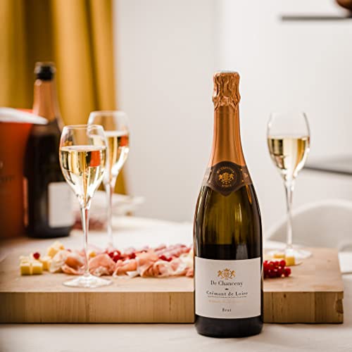 De Chanceny Cremant de Loire Brut, Sparkling Wine, 750 mL Bottle