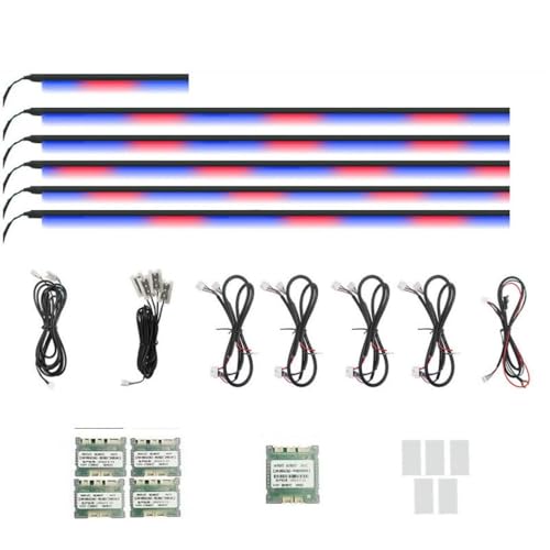 10 in 1 Car Interior Ambient Lights Acrylic Optical Fiber Led Colorful Strips Atmosphere Lamp led Ambient Lighting car Interior