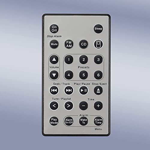 Chunghop Remote Control Compatible With Sound Touch Music Radio System Cd Awrcc1 (Silver) #TOP5