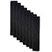 Tiras Antideslizantes 5cm x 30cm, Cintas de Seguridad Negras, Escaleras Antideslizantes para Pisos de Cubierta de Madera, Remolques de Botes, Mascotas y Bebés a Salvo de Resbalones y Caídas