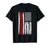 USA US American Flag Australian Rules Football T-Shirt for Women Kids Men