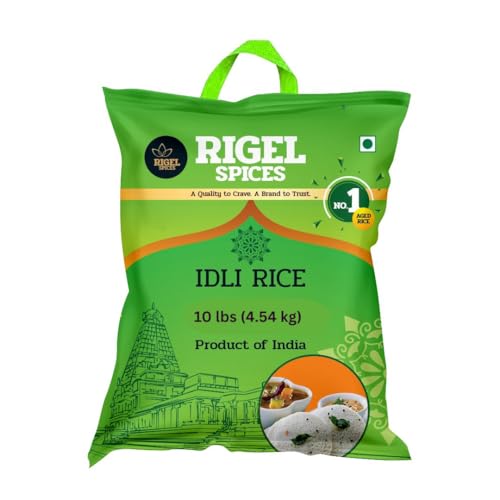 Rigel Spices Idly Rice10 lbs (4.54 kg) | Authentic South