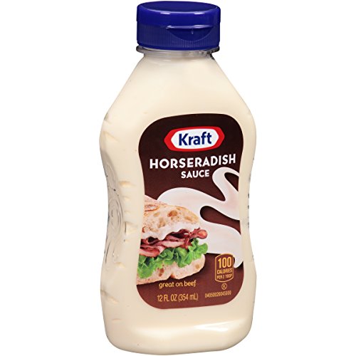 Kraft Horseradish Sauce, 12 Ounce (Pack of 12) Horseradish Condiment