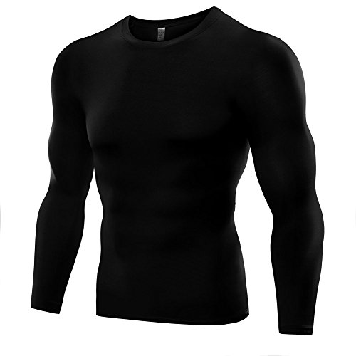 Preisvergleich Produktbild etopfashion Longsleeve A Kompression Langarm Herren XL schwarz