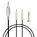 Produktbild MiCity Audio-Verlängerungskabel für Hifiman HE400S HE-400I HE560 HE-350 HE1000 HE1000 V2 Kopfhörer, 2 Stück