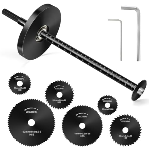 Inside Pipe Cutter for PVC Pipe With 7" Scale Gauge Guide, Black
