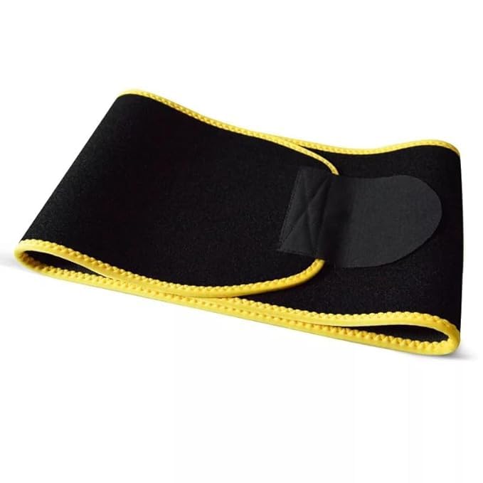 Image of Weight Loss Hot Slimming Belt for Men, Women Belly Sweat Slim Belt Neoprene Fat Burning Sauna Waist Trainer Healthy Sweat, Weight Loss, Lower Back Posture