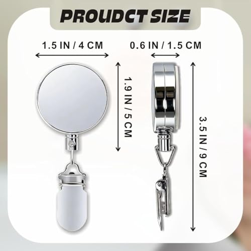 Image of Self Adhesive Retractable Towel Clip Holder, Stainless Steel No Drill Wall Mounted Cloth Hanger with Pull Cord for Dish Towels, Hand Towels and Cleaning Rags in Kitchen or Bathroom