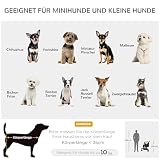 PawHut Hundewagen 2 in 1 Hundebuggy klappbar für Hunde & Katzen bis 10 kg Katzenbuggy mit Kissen Netzfenstern Türen Aufbewahrungskorb Katzenwagen Buggy Khaki
