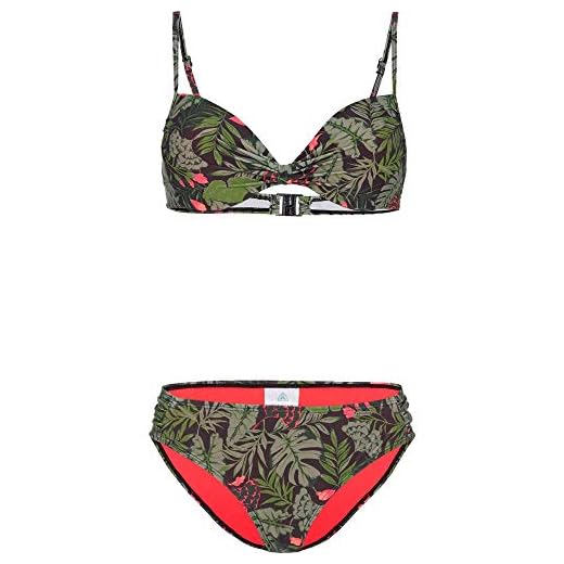 Firefly Damen Audrey Bikini, Green Dark, 40B