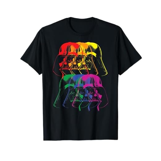 Star Wars Darth Vader Rainbow Darkside Pride Camiseta