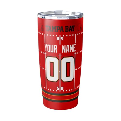 Image of ANTKING Tampa Tumbler 20 oz Travel Coffee Cup for Men Women Boy Custom Name Number Gifts