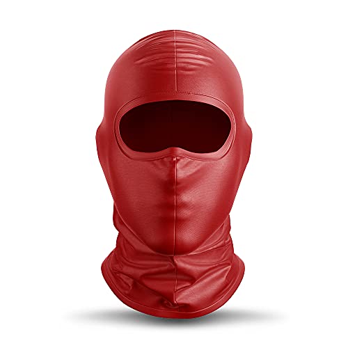 Touca Ninja Balaclava Proteção Uv50+ Térmica Resistente Vermelho