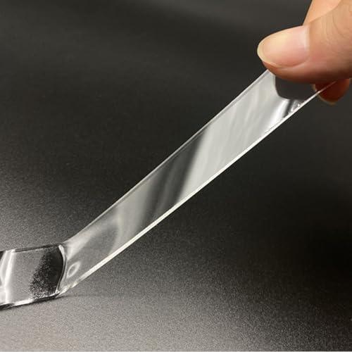 Ruban adhésif double face acrylique transparent fin pour fixation murale
