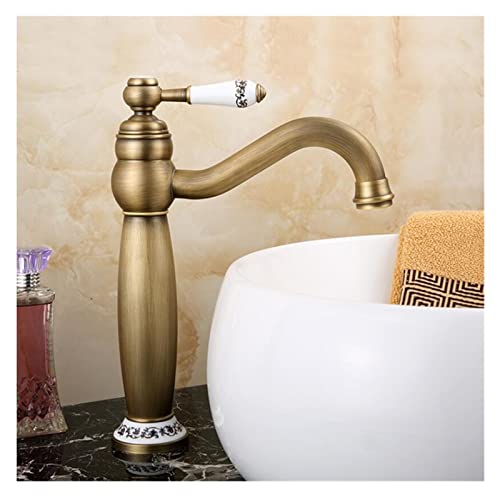 Robinet de bassin court style rétro pour rénover un meuble lave-mains WC