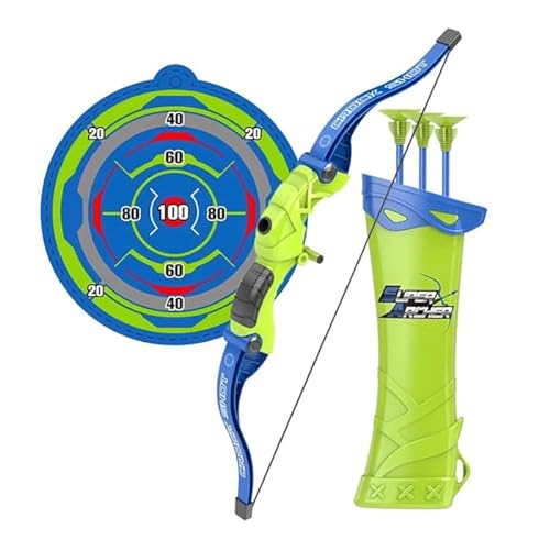 Sobebear 57 CM Large Kids Lightweight Bow And Arrow Toy 1 Bow 3 Arrows 1 Wall Mounted Target, Safe Durable Indoor Outdoor Shooting Archery Full Set Boys & Girls 3+ Year - Image 5