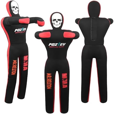 Adult Grappling Dummy – 6ft Unfilled Wrestling Dummy for MMA, Jiu...