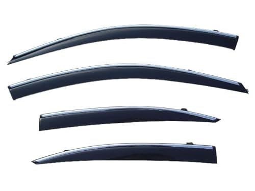 【BREED】 【説明書付】 レクサス IS IS250 IS350 20系 メッキモール ドアバイザー サイドバイザー/取付金具付