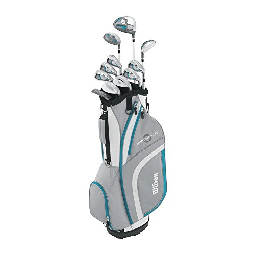 Wilson Women's Profile XLS Complete Package Golf Set, Right Hand, Teal, Standard