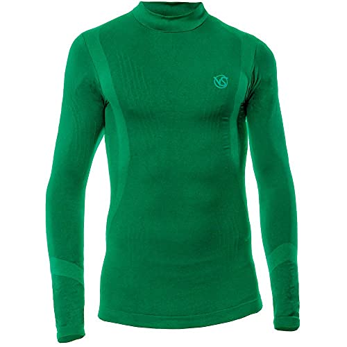 T-shirt vert manches longues Junior 5 pour enfant de 8 à 10 ans