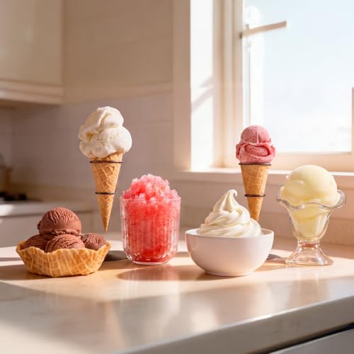Cecotec Gelatec 2100 Multifunktions-Eismaschine, 500 W, 11 Programme für Eis und Granitgetränke, CreamOn und Re-Spin-Technologie, Touchscreen, 3 Becken, Fassungsvermögen 2,1 l