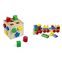 Algopix Similar Product 2 - Melissa  Doug Shape Sorting Cube 