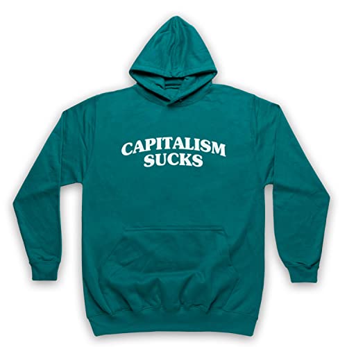 Sweat a capuche Capitalism Sucks en coton doux et confortable
