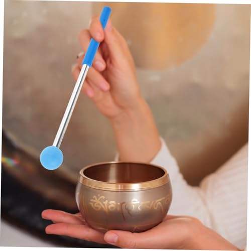 Par de Baquetas para Tongue Drum con Mango Ergonómico Azul miniatura 5